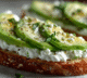Cottage Cheese Avocado Toast